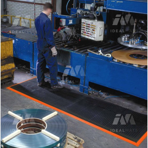 Oil Mat, Heavy Duty AntiFatigue Duckboard Matting Ideal Mats